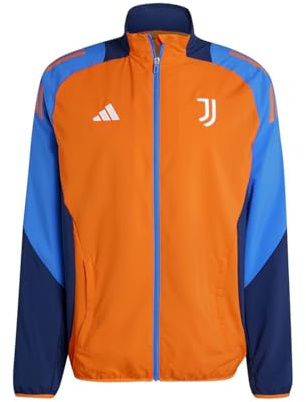 adidas Giacca Tuta Rappresentanza FC Juventus Uomo Arancione (IT, Testo, M, Regular, Regular)