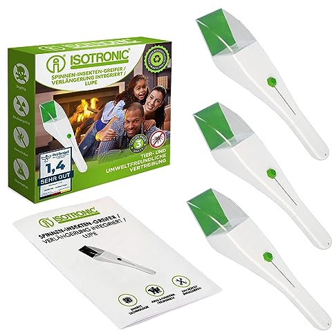 ISOTRONIC insetti indesiderati ecologicamente utili come ragni api calabroni vespe coleotteri