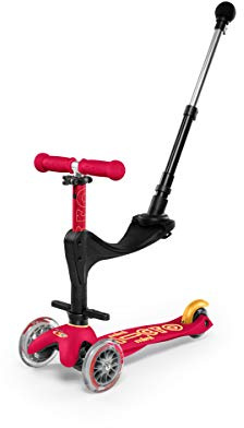 Micro Mini Step Deluxe 3in1 Robijnrood