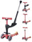 Micro Mini Step Deluxe 3in1 Robijnrood