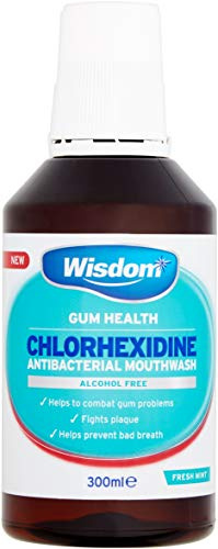 WISDOM CHLORHEXIDINE 0.2% MINT A/F MEDICATED 300ML