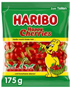HARIBO Happy Cherries, 18er Pack (18 x 175g)