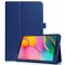 TechDealsUK Folio-Hülle für Samsung Galaxy Tab A 10.1 2019 T510 T515, PU-Leder, Standfunktion, Blau