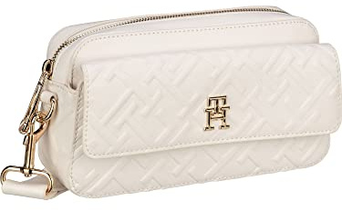 Tommy Hilfiger Iconic Tommy Mono Camera Bag Weathered White