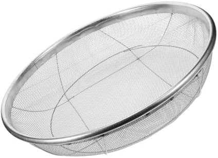 Sosoport Tamis De Jardinage Acier Inoxydable Outil De Filtrage pour Pierres pour Potager Culture De Plantes Système De Maille Uniforme pour Siftage