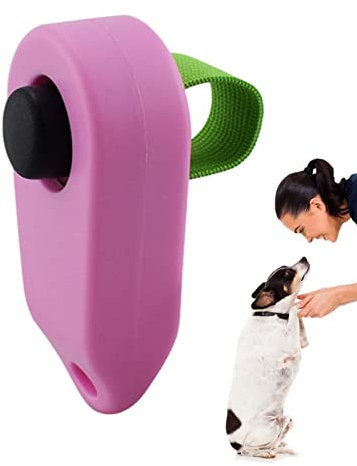 Generisch Trainings-Clicker,Hunde-Trainings-Clicker - Hundeklicker für das Training,Haustier-Trainingsklicker für Hunde, Katzen, Welpen, Vögel. Praktisches Design, passende Größe und Klang