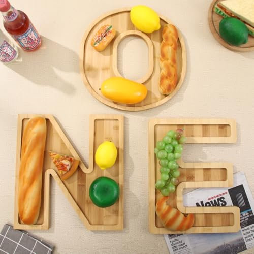 Tissting Bandeja de Madera para Charcutería, Elegante Tabla de Servir de 11.8 Pulgadas con Grabado Único, Ideal para Bodas, Aniversarios y Halloween, Madera de Calidad para Cocinas y Salas de Estar