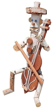 Holzfigur für Garten aus Birke MEHRER 55cm Gartenschmuck