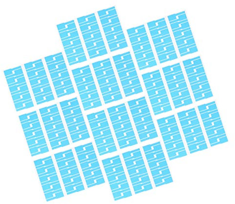 TEMPNAP Etiquetas De Identificación Autoadhesivas A4 Tamaño Azul, Resistentes Al Agua Desgarro, Para Cableado De Oficina y Proyecto Casa