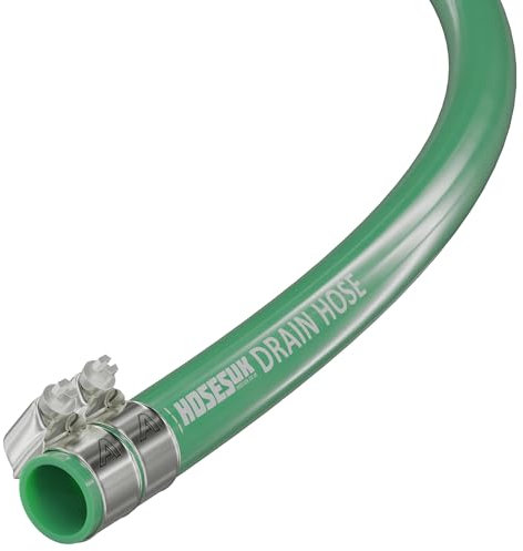 70m Drain Down Hose Kit 2 Hose Clamps Drainage Central Heating Systems Repair