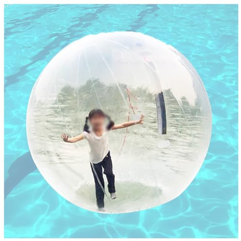 Bola inflable para caminar sobre el agua de 1,5 m, 1,8 m, 2 m y 2,5 m de diámetro, ideal para piscinas gigantes, con forma de humano rodando en su interior, ideal para artes escénicas(2m)