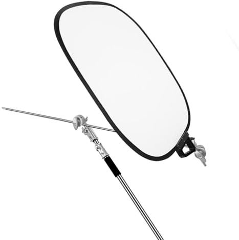 Plyisty Panneau Lumineux de Portrait Pliable pour Un éclairage équilibré, Réflecteur de Photographie Extérieure pour Prise de Vue en Mouvement