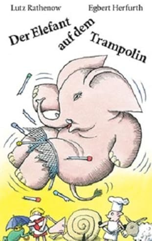 Der Elefant auf dem Trampolin