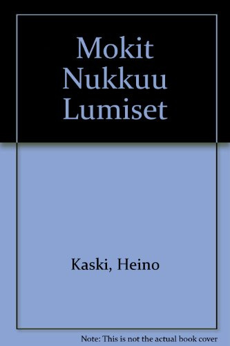 Fazer Musiikki ERIK STENROS Mokit Nukkuu Lumiset für Singstimme und Orchester