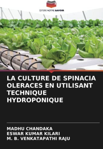 LA CULTURE DE SPINACIA OLERACES EN UTILISANT TECHNIQUE HYDROPONIQUE
