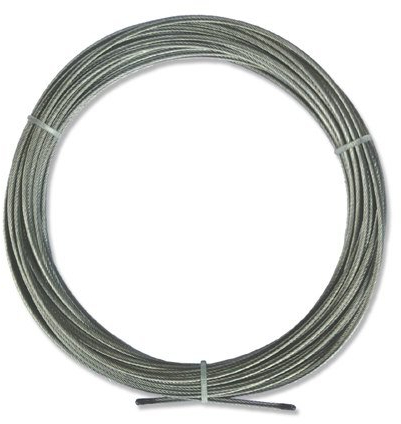 Interdeco Spannseil für Seilspanngarnituren, Stahlseil in 10 Meter (2 Stück)