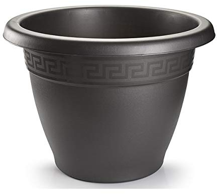 Plastic Forte, Maceta CLASSIC ANTRACITA, Grande