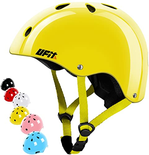 Casco regolabile per bambini Casco per ragazzi e ragazze per ciclismo Skateboard Scooter Roller Skate BMX