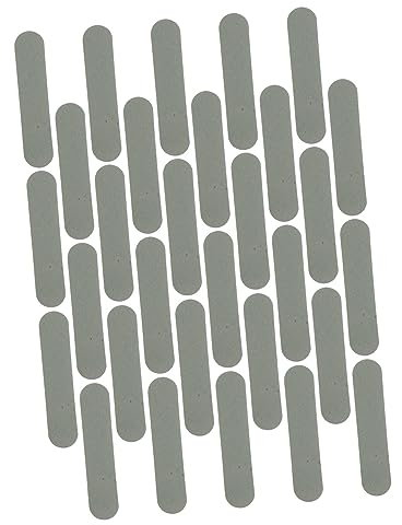 ABOOFAN 50 Pièces Bâtonnets De Polissage pour Bijoux Argent Accessoires Entretien Nettoyage Tiges De Nettoyage pour Bijoux