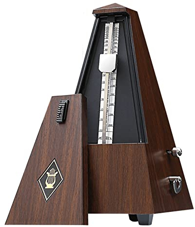 Mechanisches Metronom, Tempi-Metronom für Musiker, mit klarer Skala und Bewegung aus reinem Kupfer, für Klavier, Gitarre, Violine, Schlagzeug und andere Instrumente