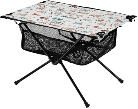 FRODOTGV Tablett Tisch Traktor Bauwagen Langlebig Camping Outdoor Essentials für Sand Outdoor Picknick
