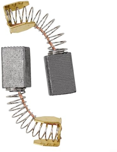 Lot de 2 balais de charbon pour moteur électrique - 15 mm x 8 mm x 5 mm