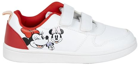 CERDÁ LIFE'S LITTLE MOMENTS Deportiva Suela PVC Minnie, Zapatillas, White, 25 EU