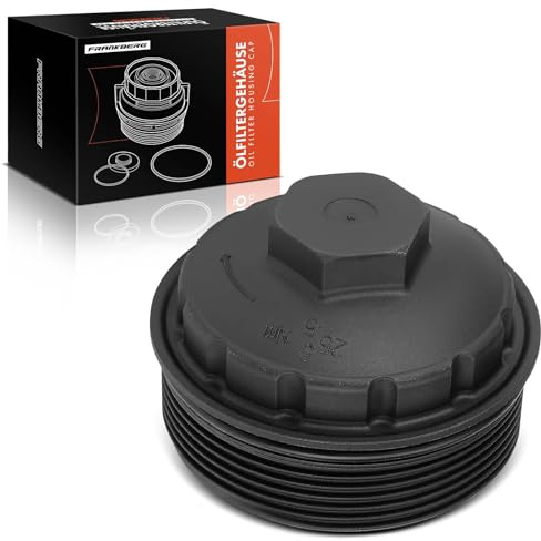 Frankberg Boîtier de filtre à huile avec joint Compatible avec Golf Plus 521 5M1 V 1K1 P.assat 3C2 Polo 9A 9N T.o.u.r.a.n 1T1 1T2 A3 8P1 A6 4F2 Remplacer# 045115433D