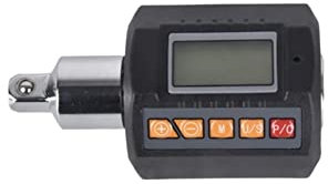 AUBEST Clé Dynamométrique, 1/2 1/4 3/8 couple réglable 34 0nm 3- Pièce ensemble avec adaptateur dynamomètre numérique adaptertorque heat clef vélo set réparation de voiture bi(ANC-340 grey)