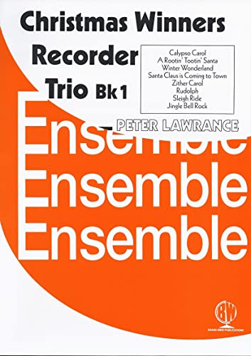 Peter Lawrance-Christmas Winners for Recorder Trio Bk 1-BOOK