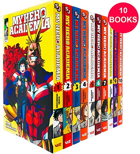 My Hero Academia Volume 1-10 Collection 10 Books Set by Kohei Horikoshi
