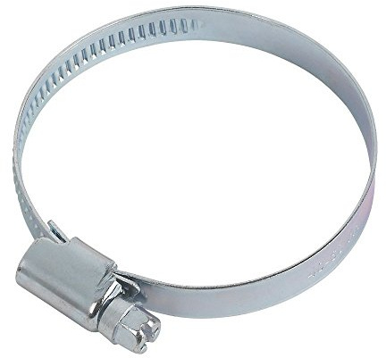 10 x Zinc Plated Hose Clips / Clamps (10 Pack) (180mm-200mm)