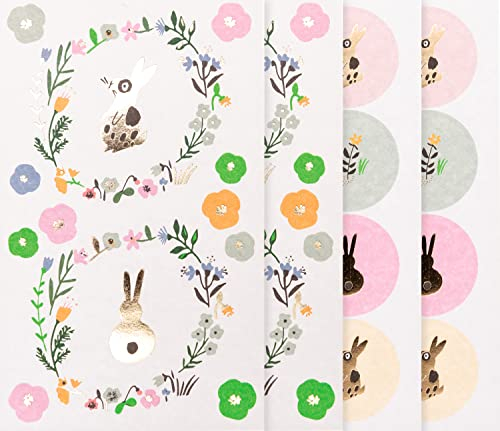 Sticker Ostern, Hasen FSC Mix