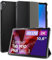 DLveer Custodia Cover per Lenovo Tab M10 Plus (3rd Gen) 10.6 TB-125FU, Ultra Sottile Flip Stand con Funzione Auto Sleep/Wake, Tavoletta, Nero