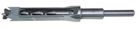 CHARNWOOD Professional Quality Hollow Square Mortice Chisel & Bit Set 15mm Size