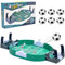 xinrongda Interaktives Tischfußballspiel mit 6 Fußbälle, Mini Tischkicker Desktop Spielzeug Tisch Fußball Kit, Fußball Geschenke für Jungs, Interaktive Brettspiele für Kinder Erwachsene