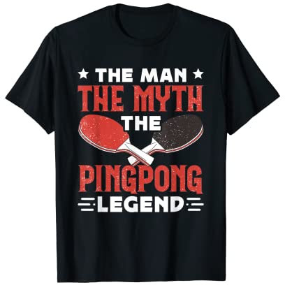 Tischtennisspieler Tischtennis Ping pong T-Shirt