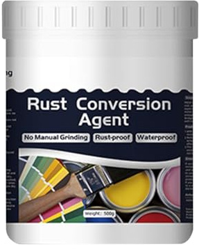 Generic - Convierte El Óxido En Metal | Pintura De Conversión De Óxido Impermeable Para Metal, Eliminador De Óxido, Revestimiento Antioxidante, Cubierta Reformadora De Óxido, 500 G