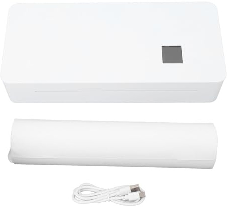 Bewinner Tragbarer Kabelloser Drucker für Reisen, Bluetooth Thermodrucker für A4- und A5-Thermopapier, Tintenloser Drucker, Kompatibel mit IOS, Android und Laptop für Büro