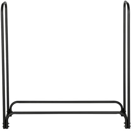 ygmmuixw Support à Bois de Chauffage en métal Robuste – Solution de Stockage extérieur/intérieur pour Bois de Chauffage, Installation Facile et Conception Peu encombrante