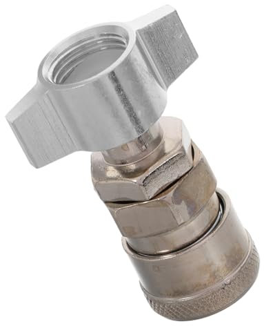 VINTORKY Schnellanschluss Adapter Für An Lkw Installieren Langlebig Lecksicher Kompatibel Mit Gasgrills Und Kochern