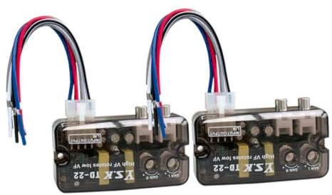 QUMIIRITY High to Low Frequency Converter for Car Audio Speaker Level Output Delay Function Digital Audio Converter for Amplifier