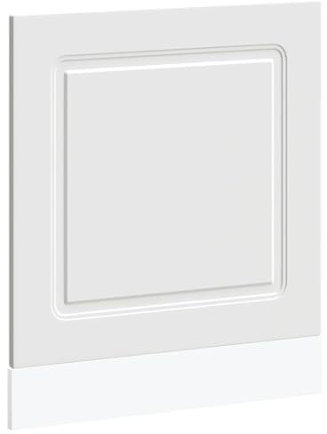 HETFTJN Vetrina Soggiorno Armadio Cucina Mobiletto Cucina Mobile da Cucina - Pannello Lavastoviglie Kalmar Bianco 60x1,5x67 cm in Truciolato per Cucina Esterno Bagno Soggiorno