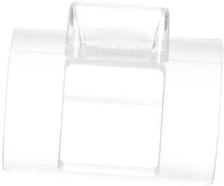 HEMOTON Flötenmundstück aus Pvc Weiß Sichere Anwendung Glatte Oberfläche Flötenzubehör für Querflöte Zubehör Schüler und Profis