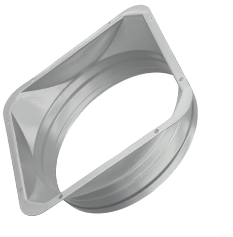 Metall Flansch Rohrverbinder für Luftkanäle 410 Zoll Lüftungsschlauch Fitting (200mm)