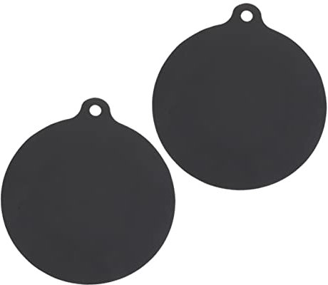 Didiseaon 2pcs Silicone Induction Cooktop Mat Heat Resistant Countertop Protector Wear-Resistant Kitchen Pad for Home Cooking