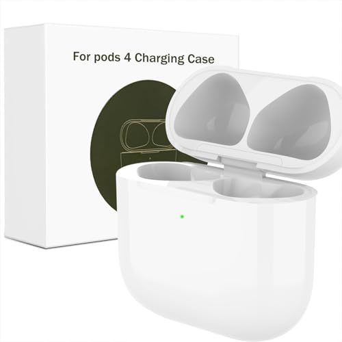 XIEANDKONG USB-C Kabellose Ladecase Kompatibel mit Air Pods 4. Generation(2024), Charging Case mit Bluetooth Pairing Synchronisierungstaste für Air Pods 4rd Neueste Type-C