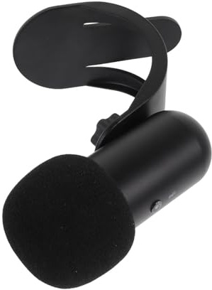 Angoily USB Tischmikrofon mit Ständer Kondensator Mikrofon Fürpc und Streaming Rauschunterdrückung Stummschalttaste Lautstärkeregelung Kabelloses Karaoke Podcast Mikrofon