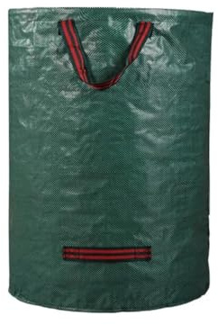 Trädgårdsavfallssäck Fallande lövväska, praktiska verktyg för förvaring av avfall växter PP trädgårdsblommor(72 gallon)