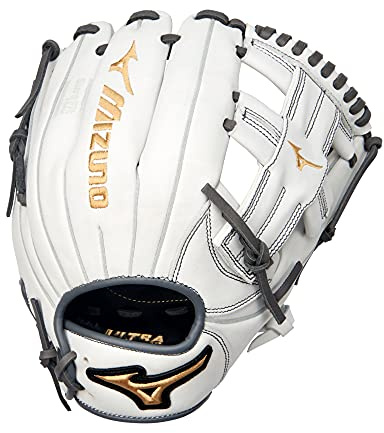 Mizuno Gmvp1150pf4w, Guanto Palla Donna, Bianco e Grigio, 29 cm
